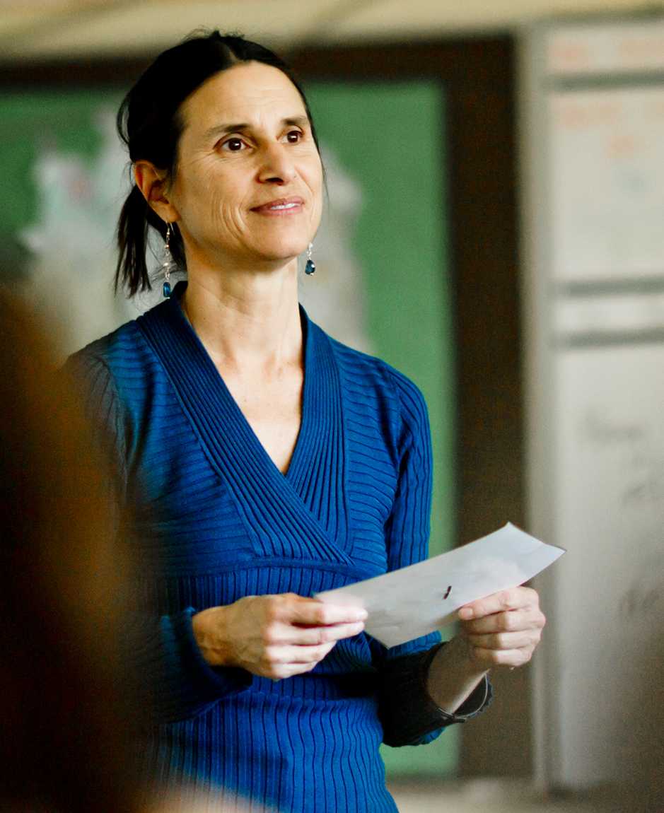 Ms. Anna Sobreanis, foreign language teacher who has traveled extensively with the Peace Corps, says gap years are useful and character-building.