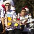 Nick Czajka, junior, a guitarist in Mariachi, strums his guitar during Camarillo's 2013 Christmas Parade.
