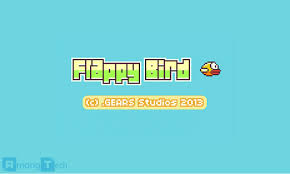 Credit: Gears Solution

The start screen of the Flappy Bird game.