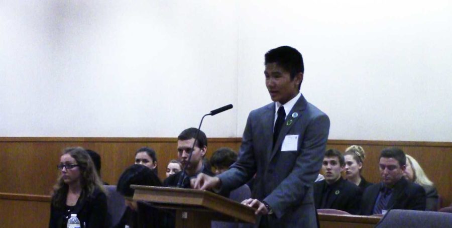 TJ+Jose%2C+junior%2C+argues+before+the+judge+at+Ventura+Countys+Mock+Trial+Competition+Tuesday+evening.