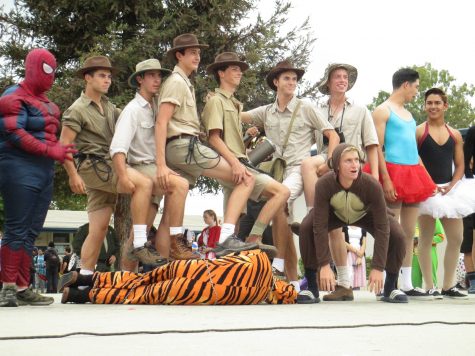 Costumes contending for the class cup contest ranged from superheros to safari hunters to ballerinas.