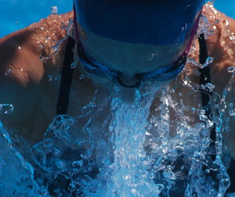 Cailey Renken, sophomore, sees a future in the Olympics as a swimmer. Renken is among the best ranked swimmers in Ventura County.