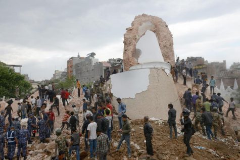 nepal rubble