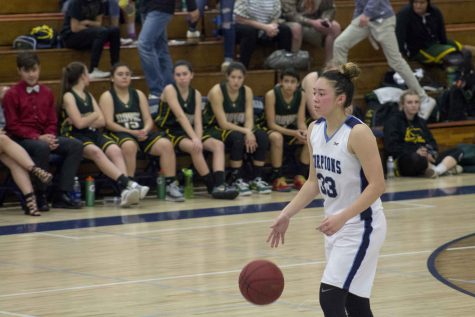 Lady Scorps Top Off Senior Night with a Win
