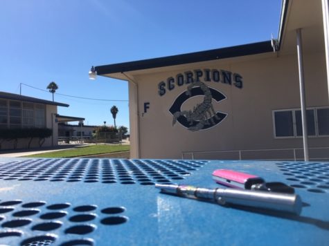 Pictured is one of the ten vape pens that Deputy Legge has confiscated from students since the start of the school year.