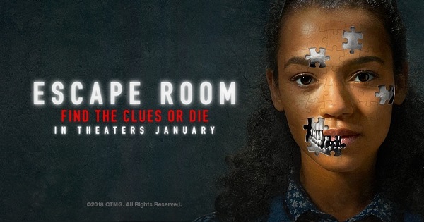Movie Poster for Escape Room.
