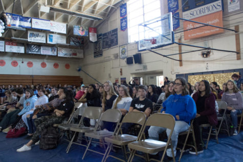 Students were acknowledged for multiple academic achievements at Cam High's Renaissance Rally on February 12, 2019.