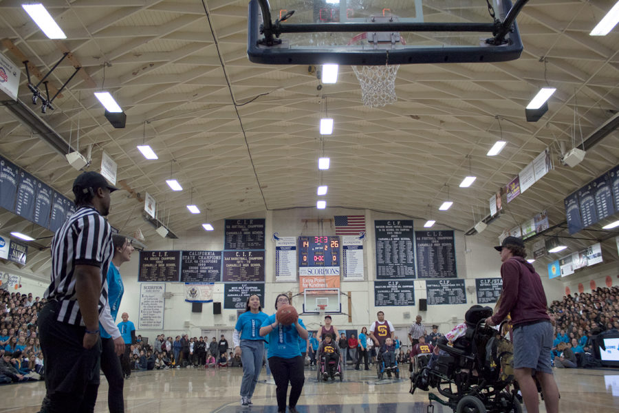 The Special Olympics game was played at Cam High on Feb. 13, 2019.