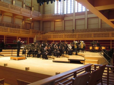Cam High's band performed at the 7th Annual Sonoma Invitational Wind and Orchestra Festival.
