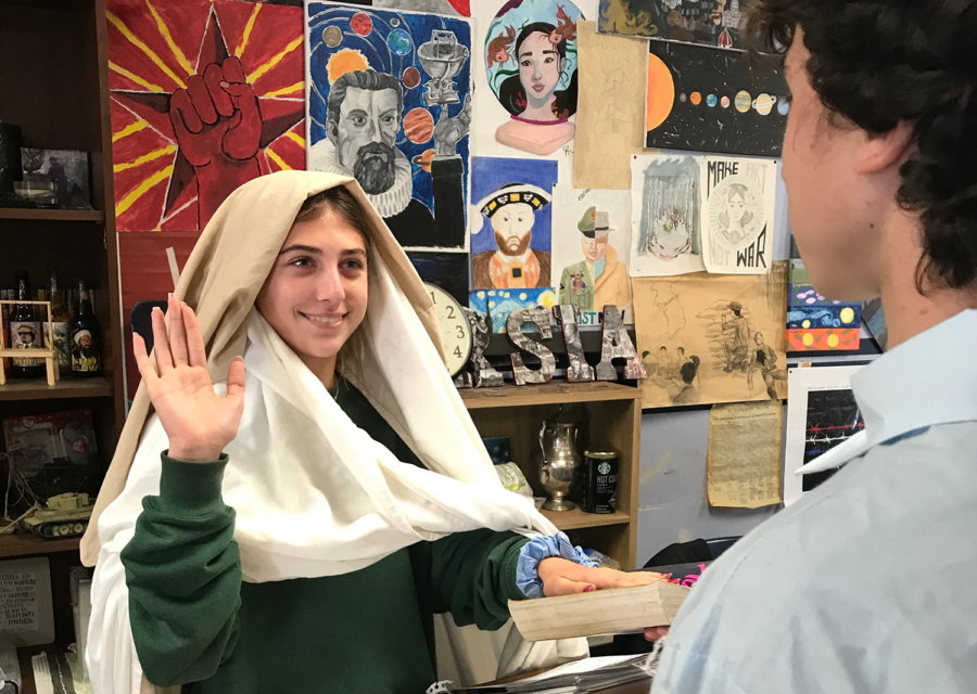 AP Euro students recently participated in the Trial of the Sun King, a mock trial based on the French Revolution and the crimes of Louis XIV, The Sun King.