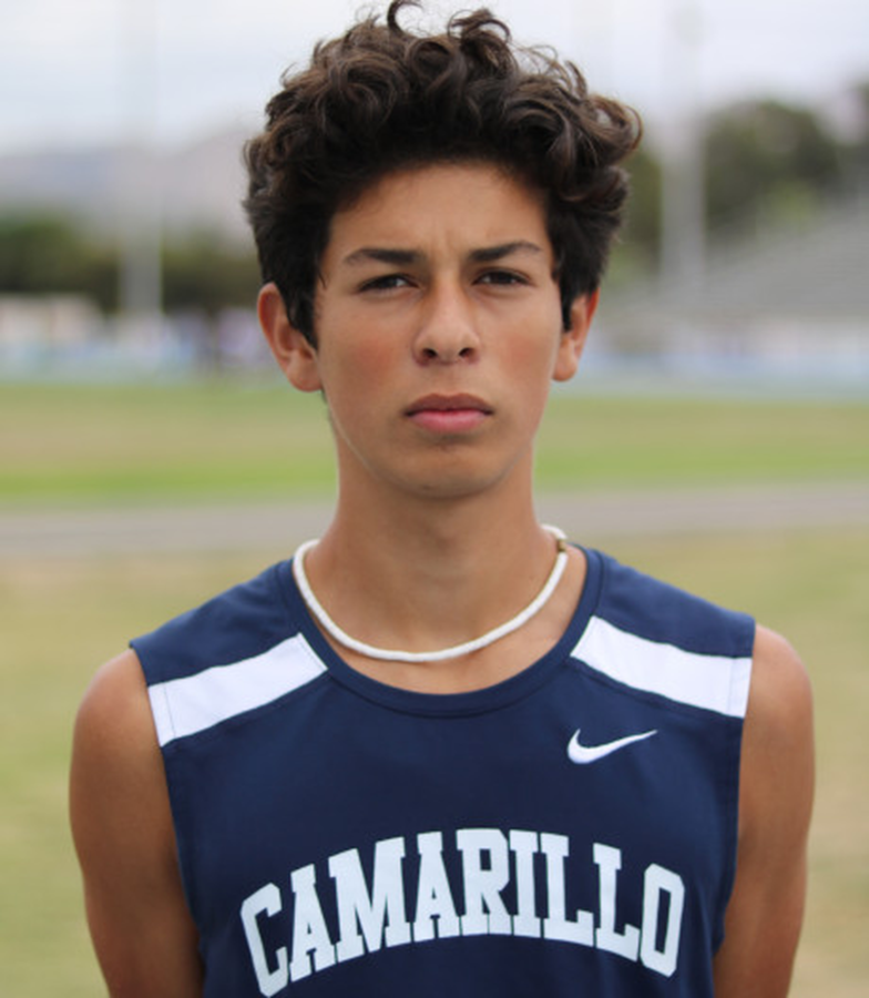 Jaime Gonzalez, a senior, qualified for CIF prelims as an individual and finished in sixth place in the boy's league finals. 