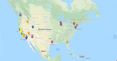 The Class of 2020 are going across the nation for their post-high school education.