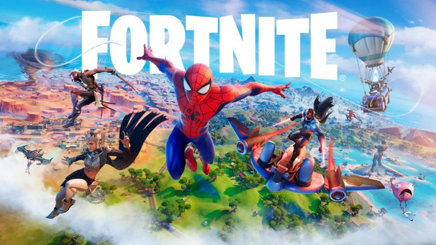 Fortnites+latest+game+update+features+a+Spiderman+skin+players+can+buy+to+use+in-game.+%28Photo+courtesy+Epic+Games%29
